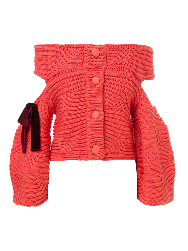 CHUNKY WOOL KNIT MAGALIE SWEATER