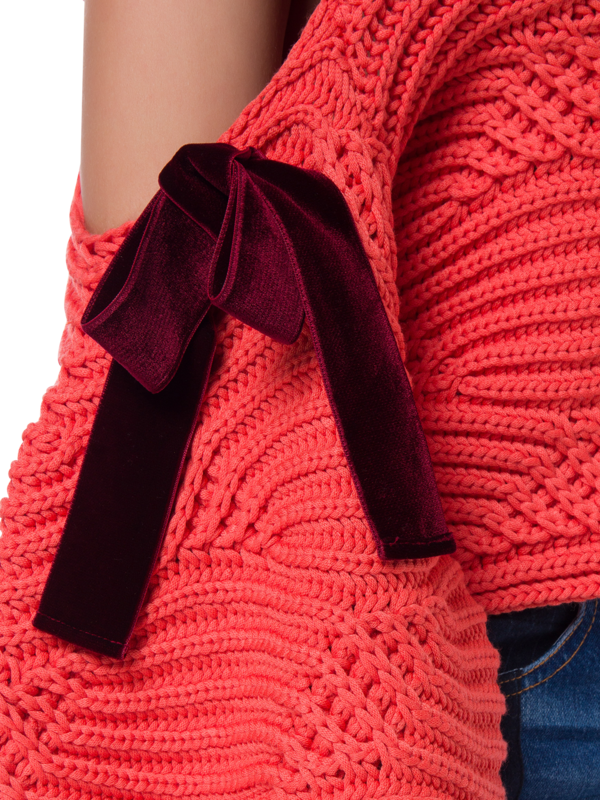 CHUNKY WOOL KNIT MAGALIE SWEATER