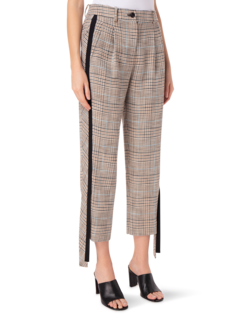 PLAID SUITING ECKLAND TROUSER WITH SIDE PANELS