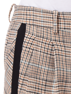 PLAID SUITING ECKLAND TROUSER WITH SIDE PANELS