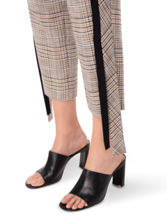 PLAID SUITING ECKLAND TROUSER WITH SIDE PANELS