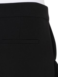 STRETCH CREPE ROMEO PANT WITH SIDE DRAPE DETAIL