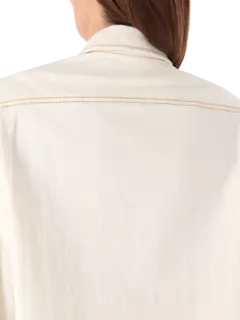 فستان جينز آيفي بتصميم قميص