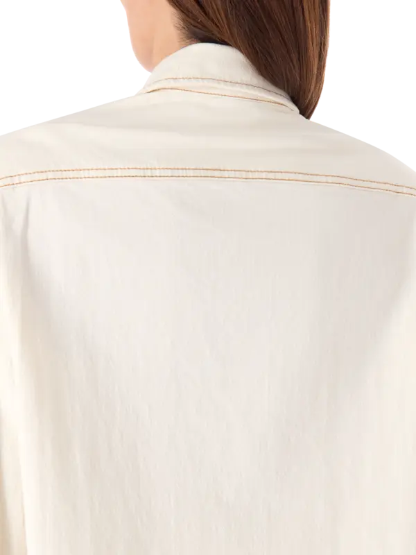 فستان جينز آيفي بتصميم قميص