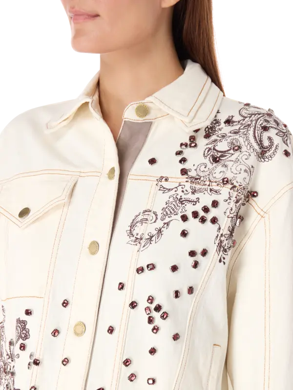 جاكيت كوزمو مطرز بالكريستال