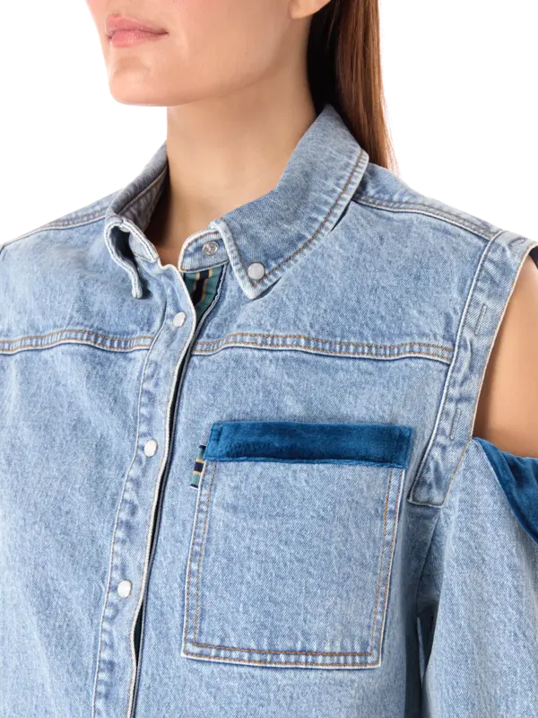 Culter Oversized Denim Shirt
