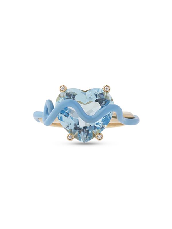 Usagi Ring in 18 kt Yellow Gold