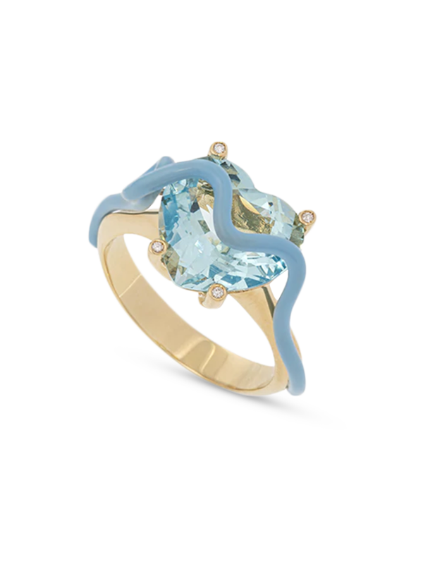 Usagi Ring in 18 kt Yellow Gold