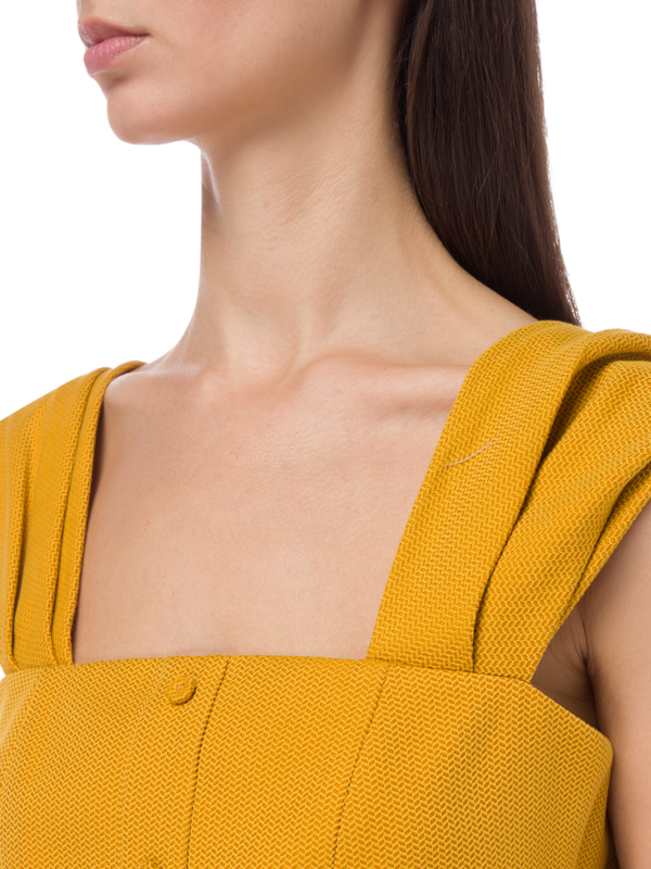 EMILIA MINIDRESS WITH SILK SHIRTTAIL