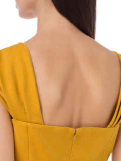 EMILIA MINIDRESS WITH SILK SHIRTTAIL