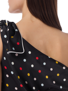 KIKI SLEEVELESS BLOUSE WITH TIES