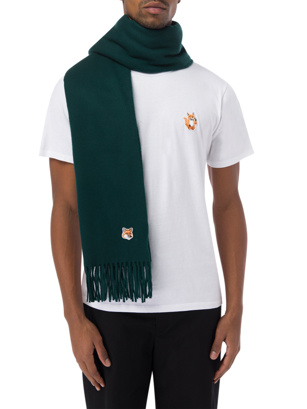 Logo Embroidered Scarf