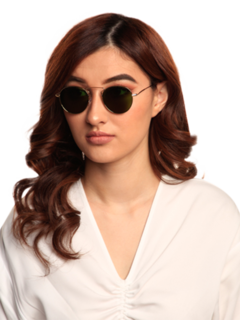 Halles Round Wire Sunglasses