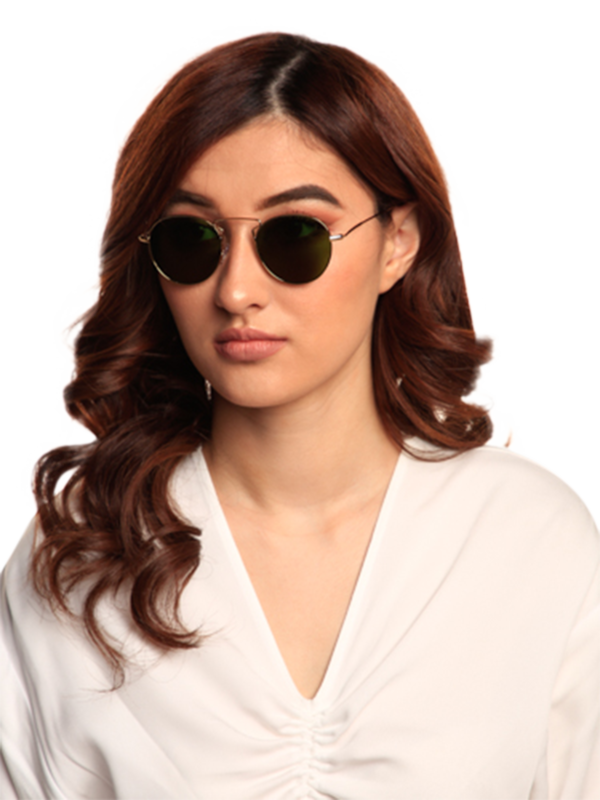 Halles Round Wire Sunglasses