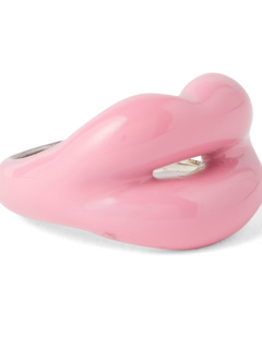 Pink Lip-shaped Ring