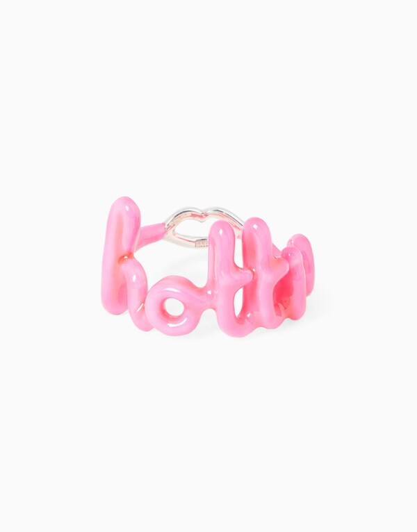 Pink Signature Ring