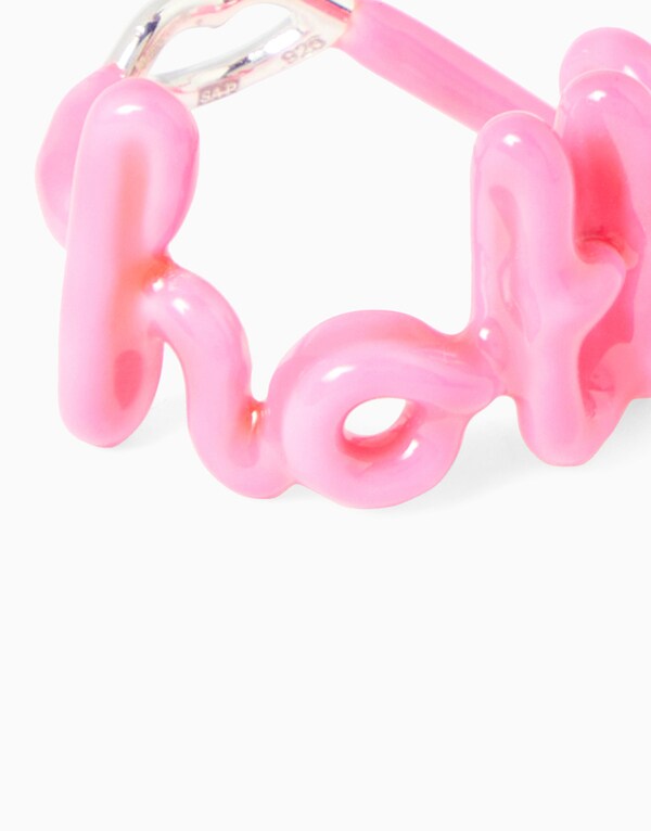 Pink Signature Ring