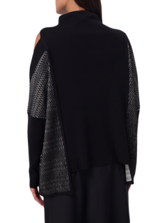 Cold Shoulder Knit Top