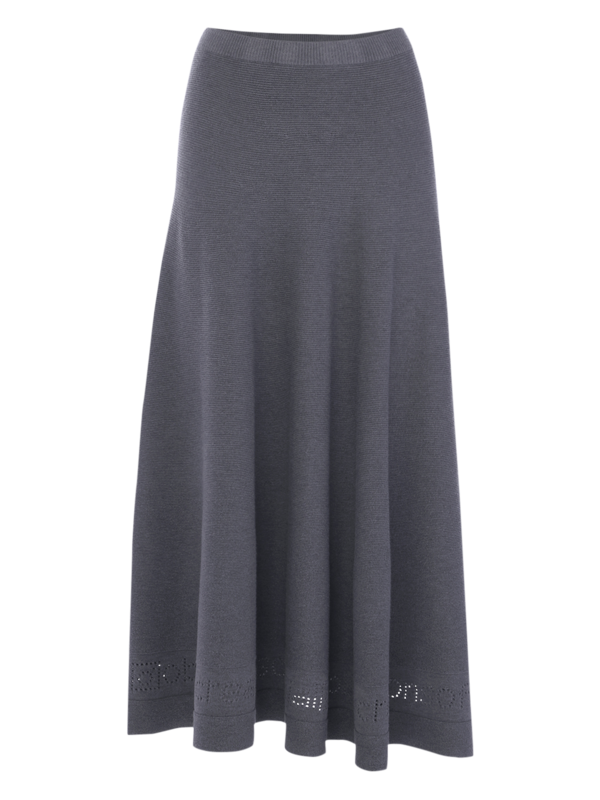 Knit Midi Skirt