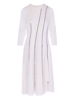 Asymmetrical Midi Dress