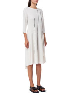 Asymmetrical Midi Dress