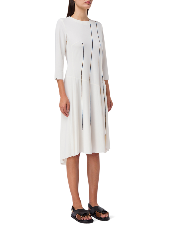 Asymmetrical Midi Dress