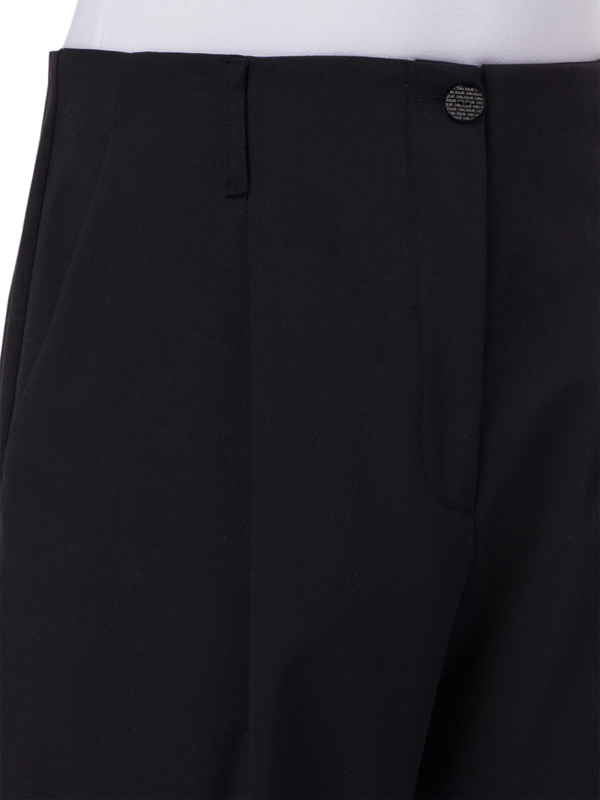 Crop Turn-Up Pants