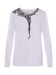 Embroidered Cotton T-Shirt