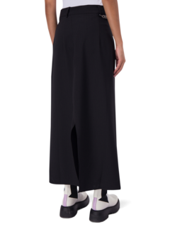Twist Wrap Midi Skirt