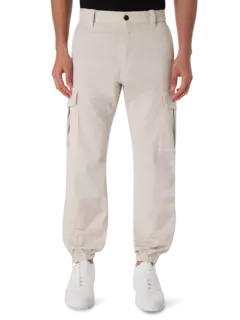 بنطال كارجو بخصر مرتفع