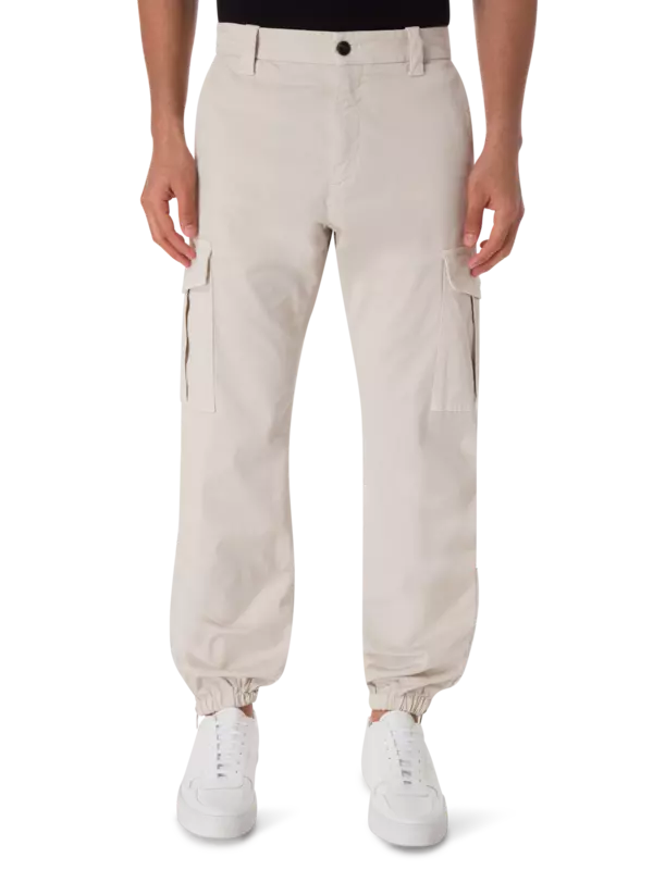 بنطال كارجو بخصر مرتفع