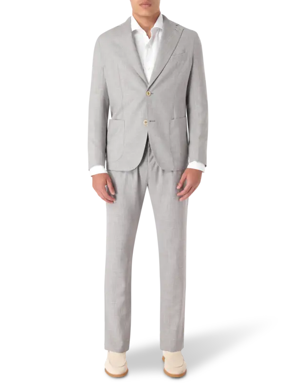 بدلة بصف واحد من الأزرار