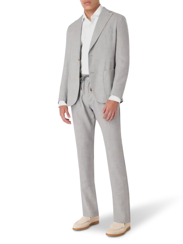 بدلة بصف واحد من الأزرار