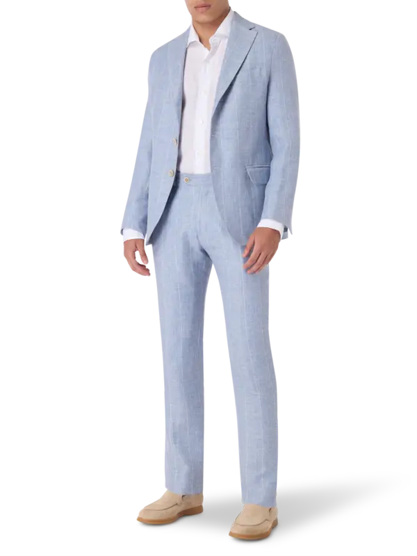 Single Breasted Wool Suit