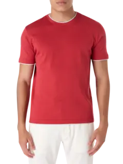 Layered Crew Neck T-Shirt