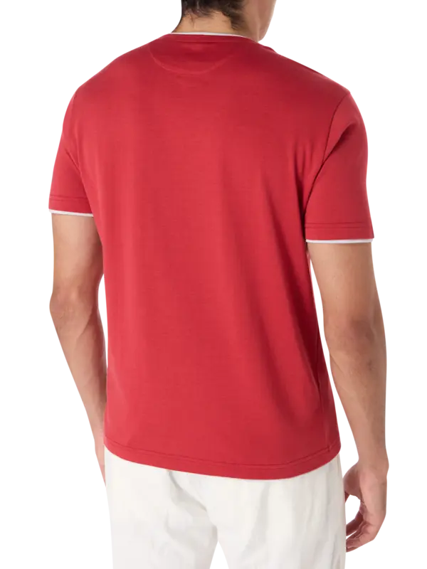 Layered Crew Neck T-Shirt