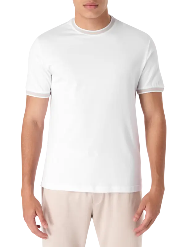 Giza Cotton Crew Neck T-Shirt