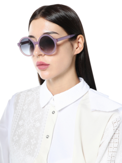 Pink Round Sunglasses