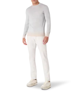 Merino Silk Crew Neck Sweater