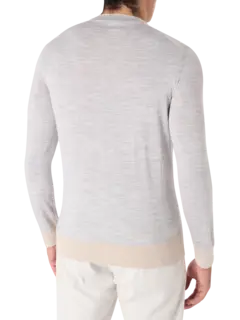 Merino Silk Crew Neck Sweater