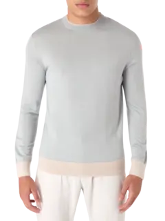 Merino Silk Crew Neck Sweater