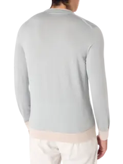 Merino Silk Crew Neck Sweater