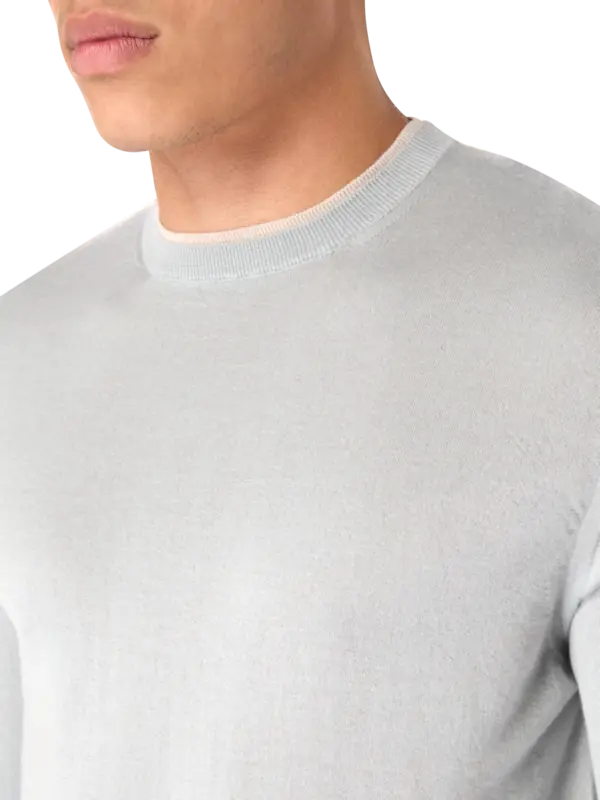 Merino Silk Crew Neck Sweater