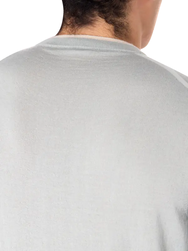 Merino Silk Crew Neck Sweater