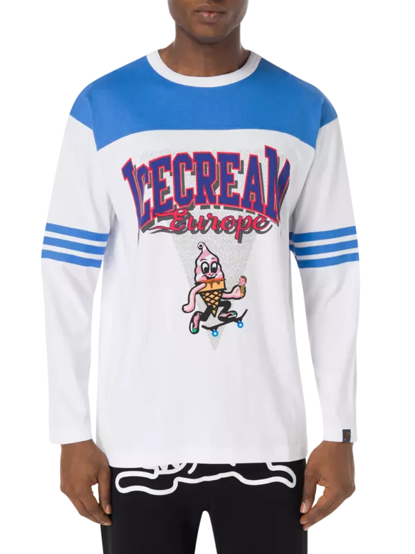 Ice cream Long Sleeve Baseball T Shirt THAT