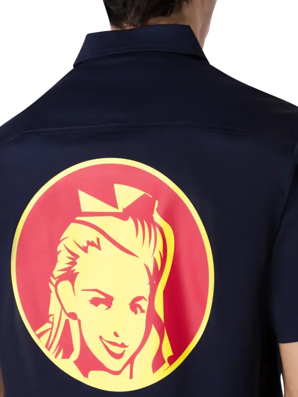 قميص ويترس كامب بياقة