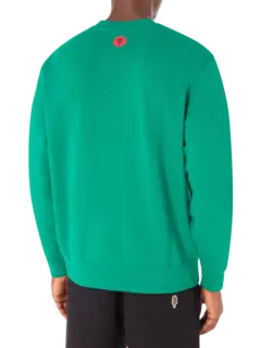 سويت شيرت سيتي سكيب بفتحة رقبة مستديرة