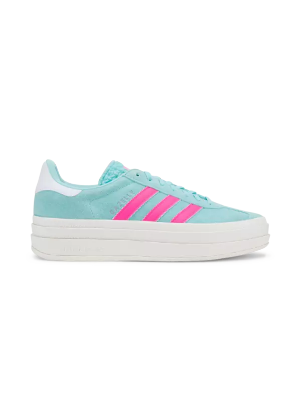 Adidas women's gazelle embossed suede lace up sneakers deals