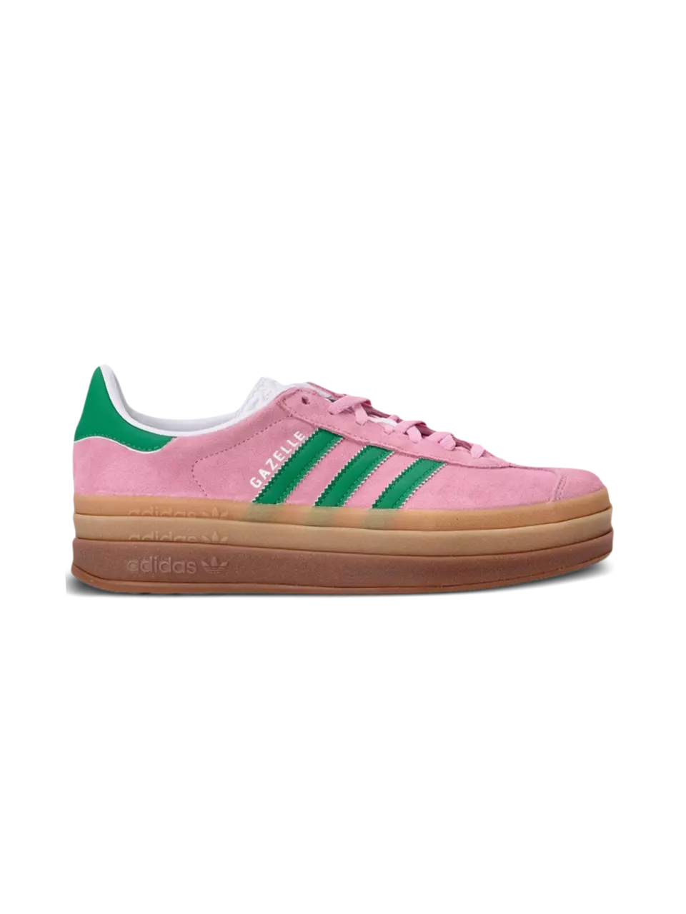 Adidas gazelle trainers grey two 2024 icey pink cream white exclusive