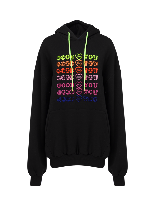Cotton Hooded Jumper
